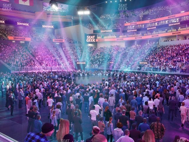 Chase Center - Section Courtside Lounge 18 Seat View