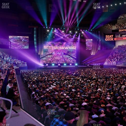 Chase Center - Section Courtside Lounge 18 Seat View