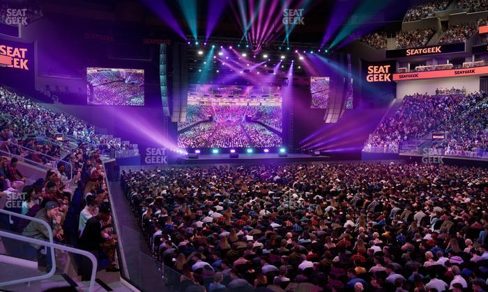 Chase Center - Section Courtside Lounge 18 Seat View