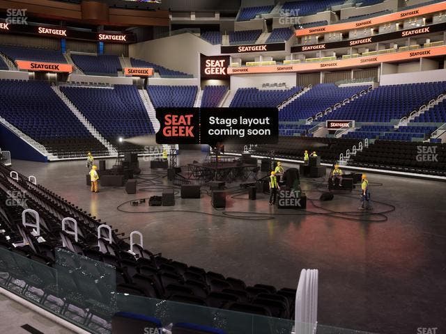 Chase Center - Section Courtside Lounge 18 Seat View
