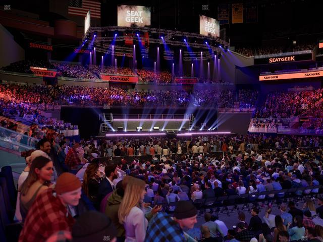 Chase Center - Section Courtside Lounge 19 Seat View