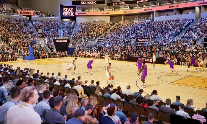 Chase Center - Section Courtside Lounge 19 Seat View