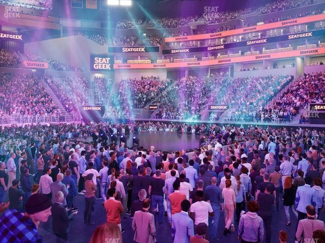 Chase Center - Section Courtside Lounge 19 Seat View