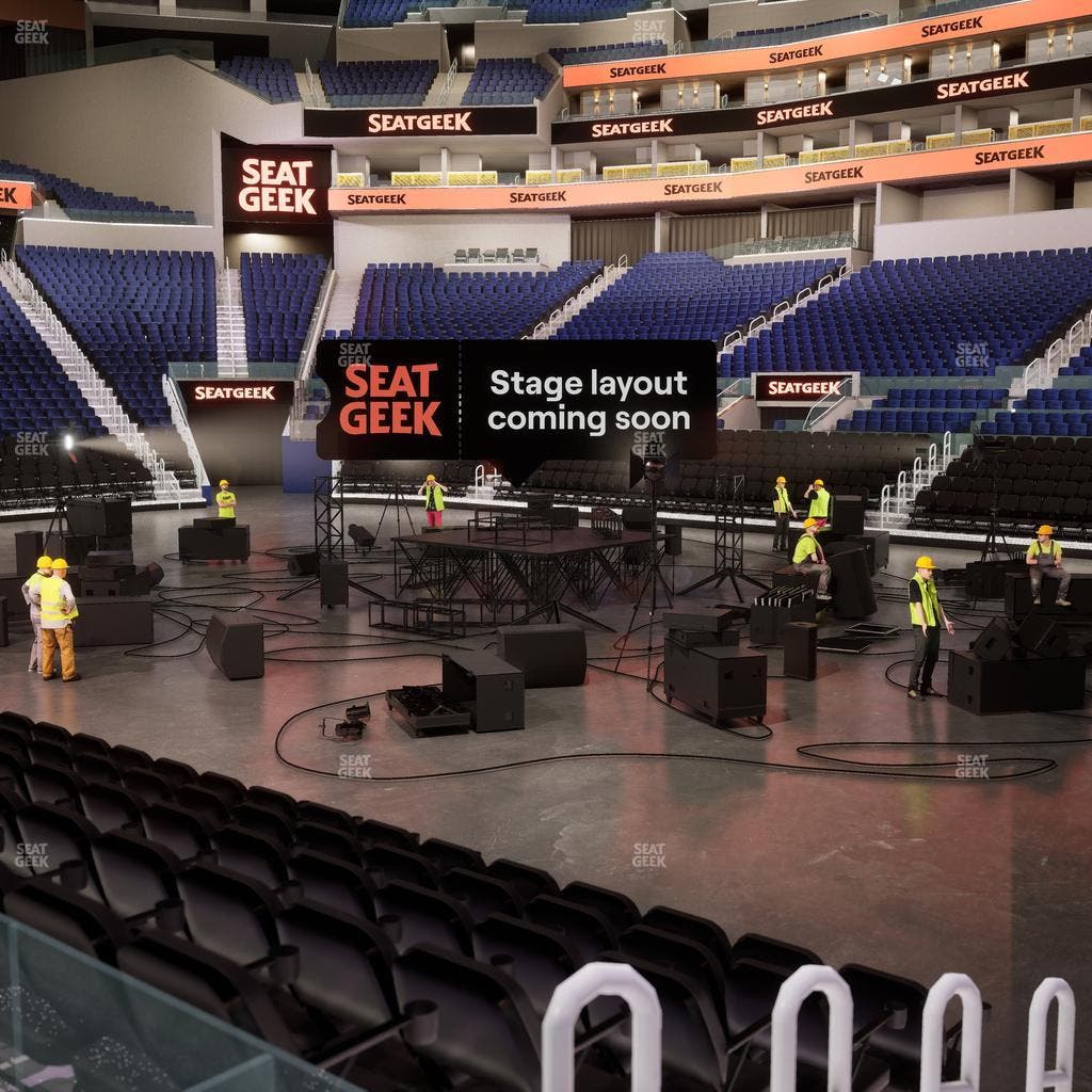 Chase Center - Section Courtside Lounge 19 Seat View