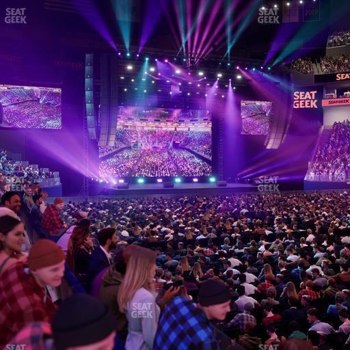 Chase Center - Section Courtside Lounge 19 Seat View
