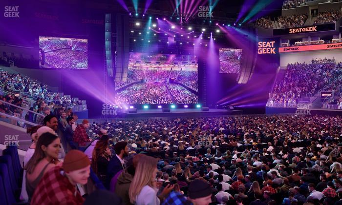 Chase Center - Section Courtside Lounge 19 Seat View