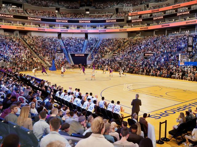 Chase Center - Section Courtside Lounge 2 Seat View