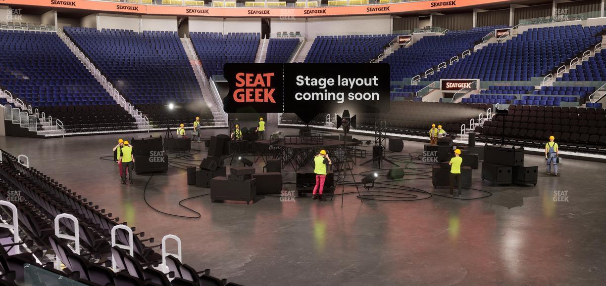 Chase Center - Section Courtside Lounge 2 Seat View