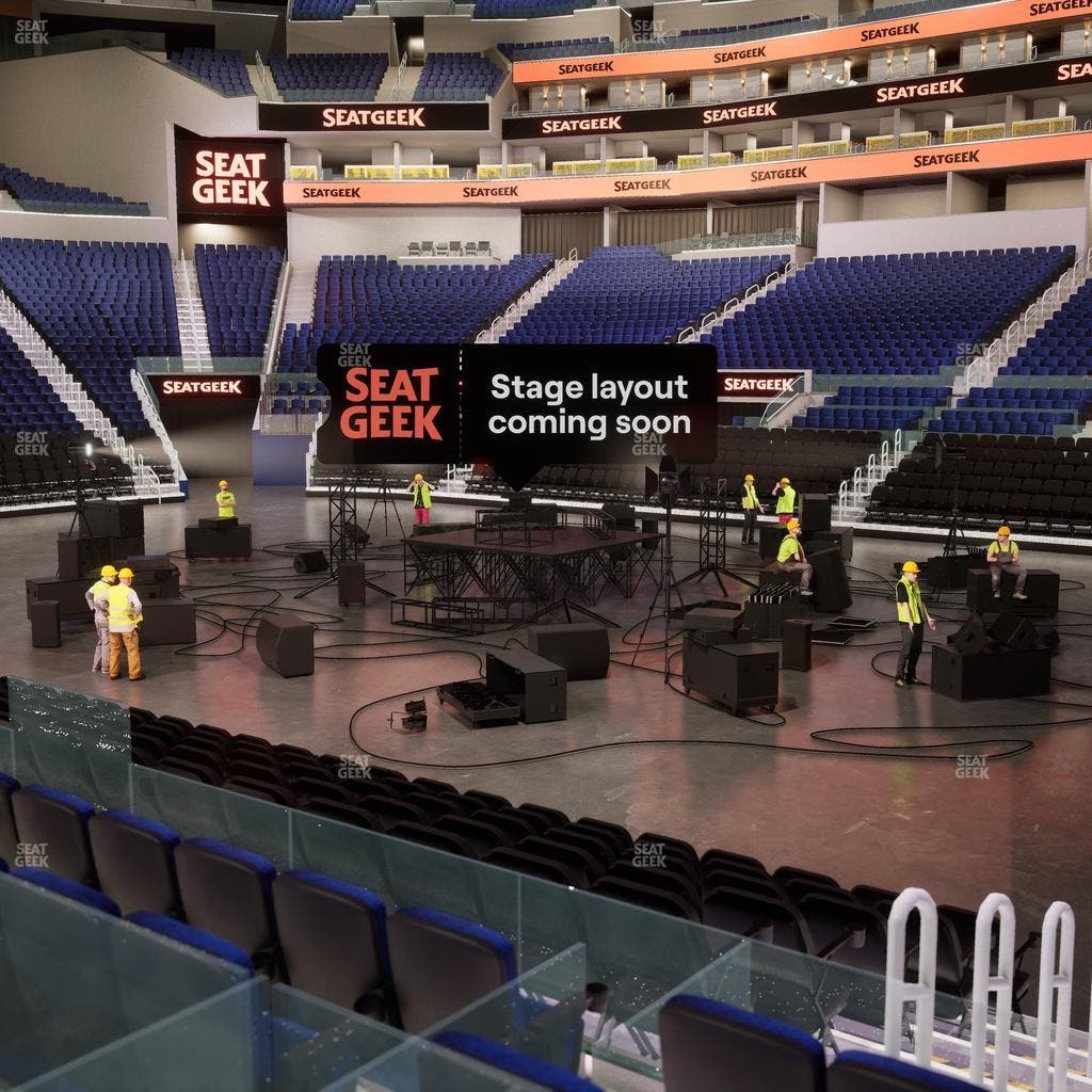 Chase Center - Section Courtside Lounge 20 Seat View