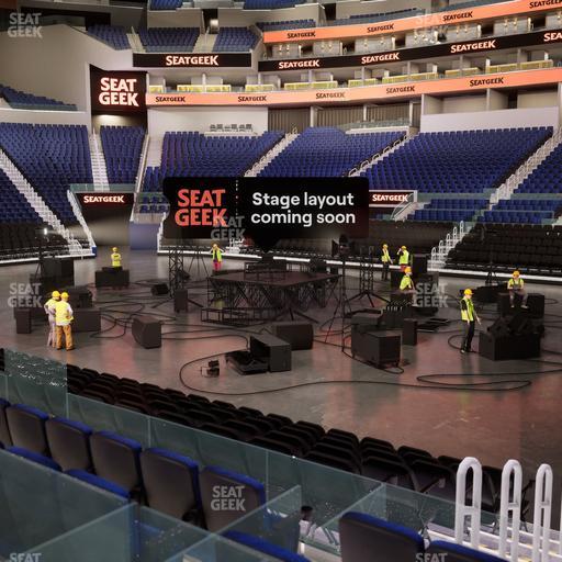 Chase Center - Section Courtside Lounge 20 Seat View