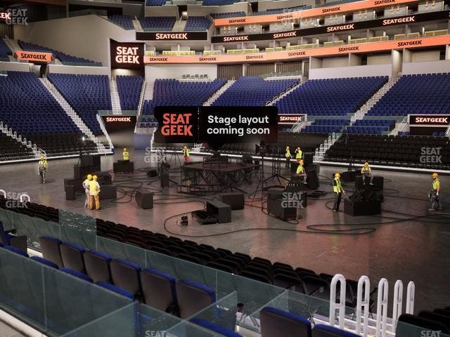 Chase Center - Section Courtside Lounge 20 Seat View