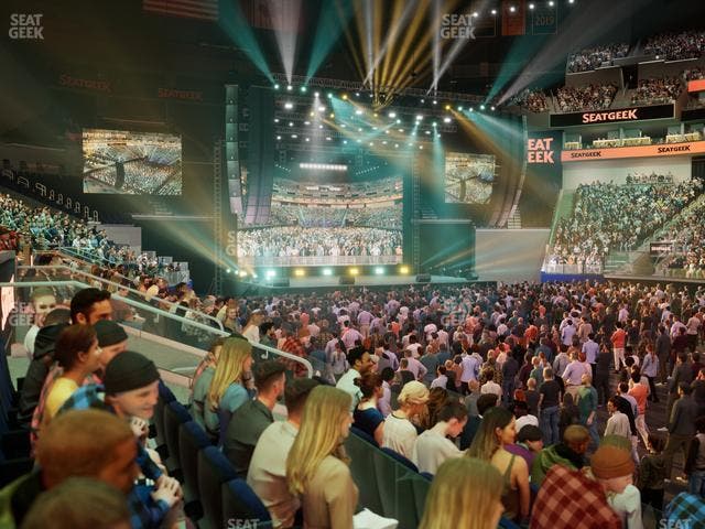 Chase Center - Section Courtside Lounge 20 Seat View