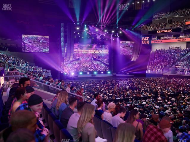 Chase Center - Section Courtside Lounge 20 Seat View Chase Center - Section Courtside Lounge 20 Seat View