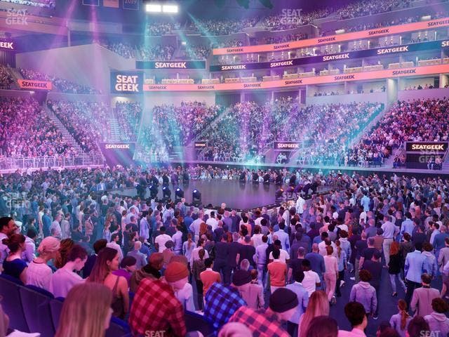 Chase Center - Section Courtside Lounge 20 Seat View