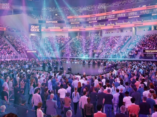 Chase Center - Section Courtside Lounge 21 Seat View