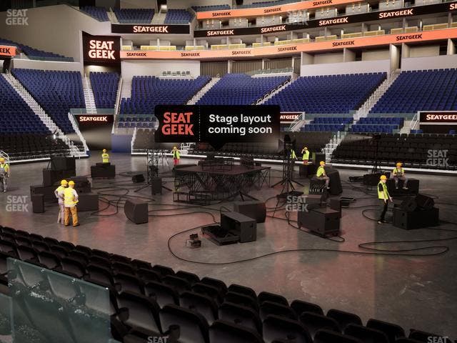Chase Center - Section Courtside Lounge 21 Seat View