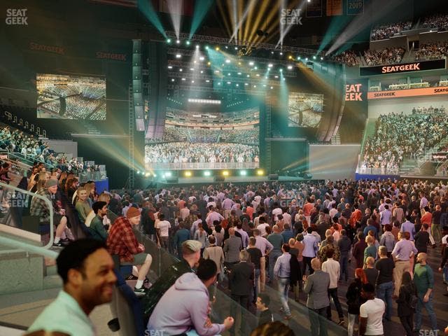Chase Center - Section Courtside Lounge 21 Seat View