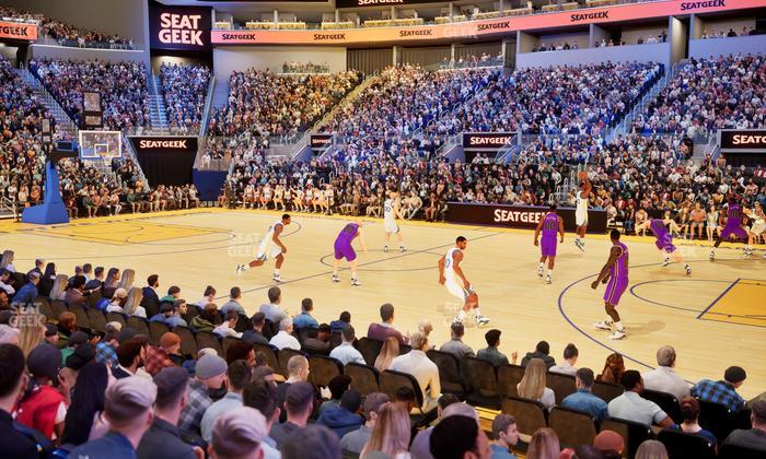 Chase Center - Section Courtside Lounge 21 Seat View