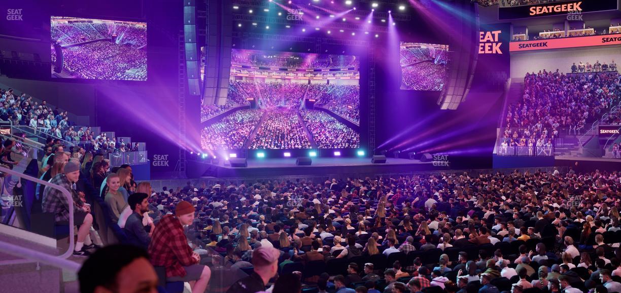 Chase Center - Section Courtside Lounge 21 Seat View