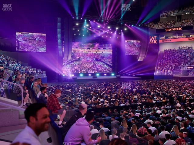 Chase Center - Section Courtside Lounge 21 Seat View Chase Center - Section Courtside Lounge 21 Seat View