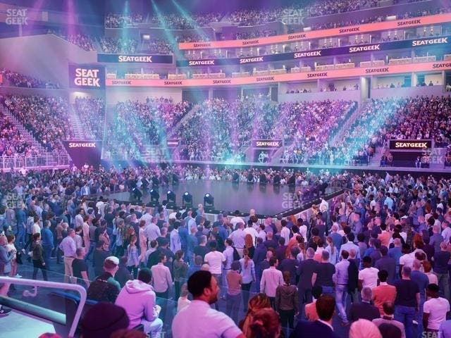 Chase Center - Section Courtside Lounge 22 Seat View