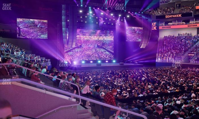 Chase Center - Section Courtside Lounge 22 Seat View