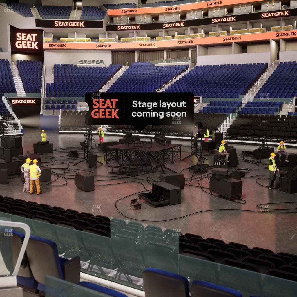 Chase Center - Section Courtside Lounge 22 Seat View