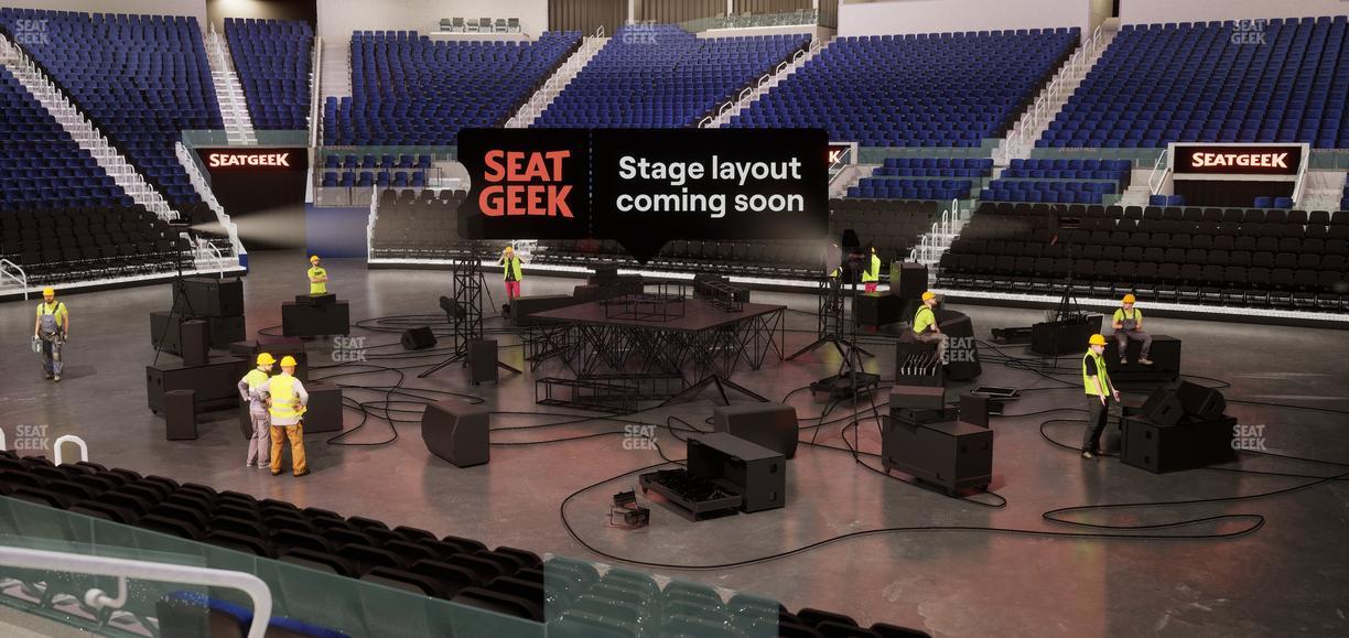 Chase Center - Section Courtside Lounge 22 Seat View