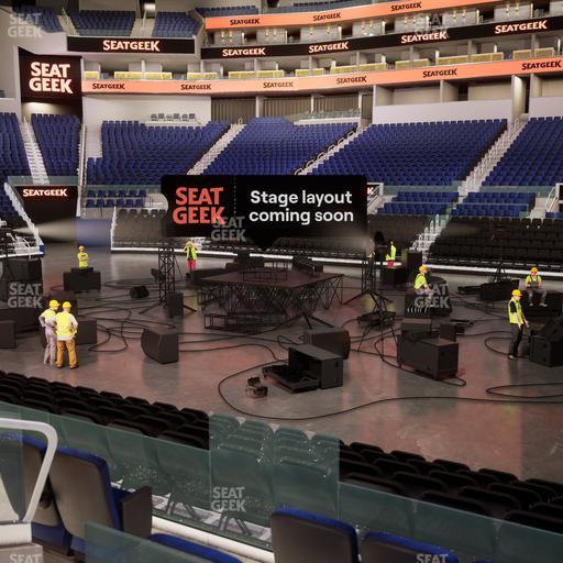 Chase Center - Section Courtside Lounge 22 Seat View