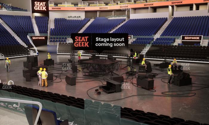 Chase Center - Section Courtside Lounge 22 Seat View