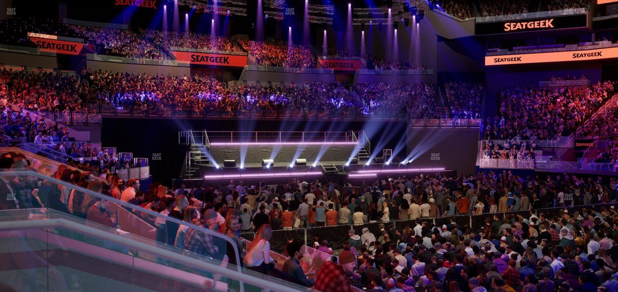 Chase Center - Section Courtside Lounge 22 Seat View