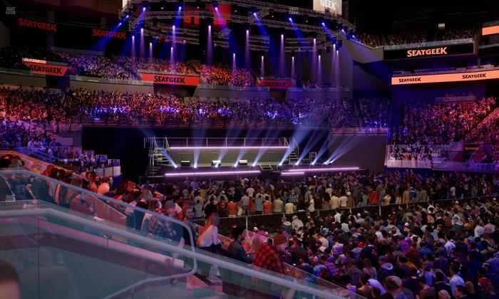 Chase Center - Section Courtside Lounge 22 Seat View