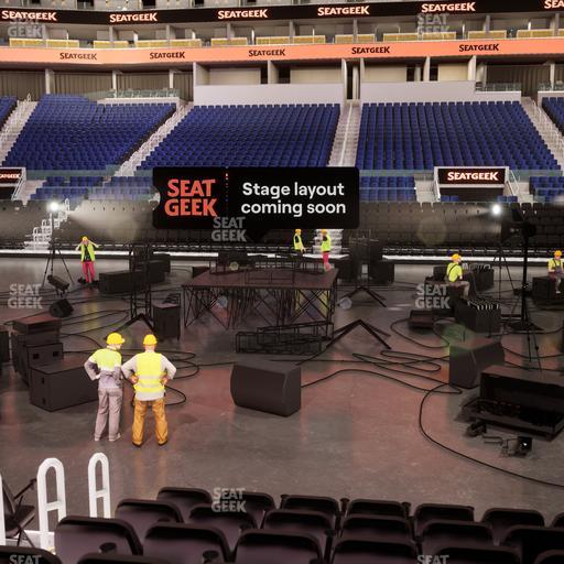 Chase Center - Section Courtside Lounge 23 Seat View