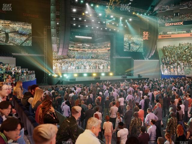 Chase Center - Section Courtside Lounge 23 Seat View