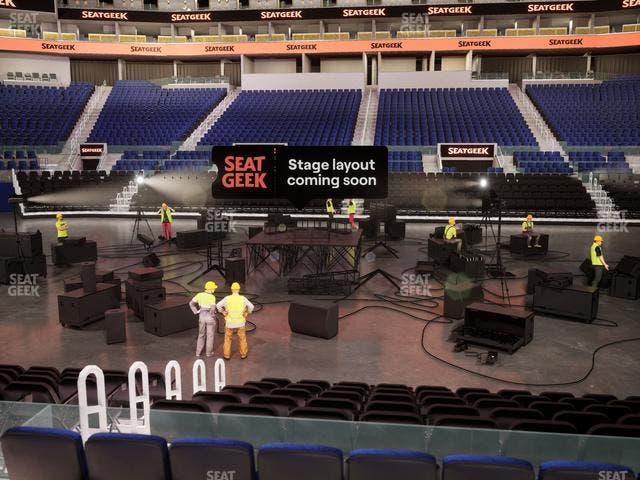 Chase Center - Section Courtside Lounge 24 Seat View