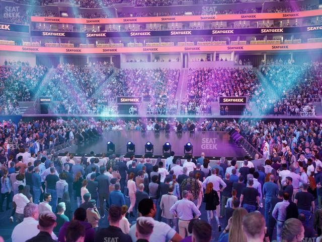 Chase Center - Section Courtside Lounge 24 Seat View