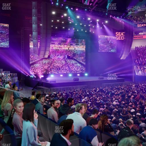 Chase Center - Section Courtside Lounge 24 Seat View