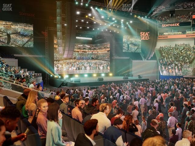 Chase Center - Section Courtside Lounge 24 Seat View