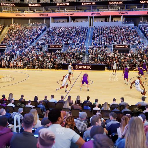 Chase Center - Section Courtside Lounge 24 Seat View