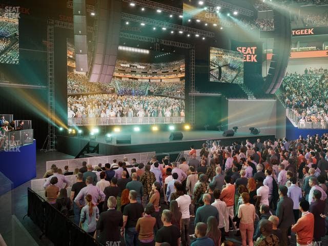 Chase Center - Section Courtside Lounge 25 Seat View