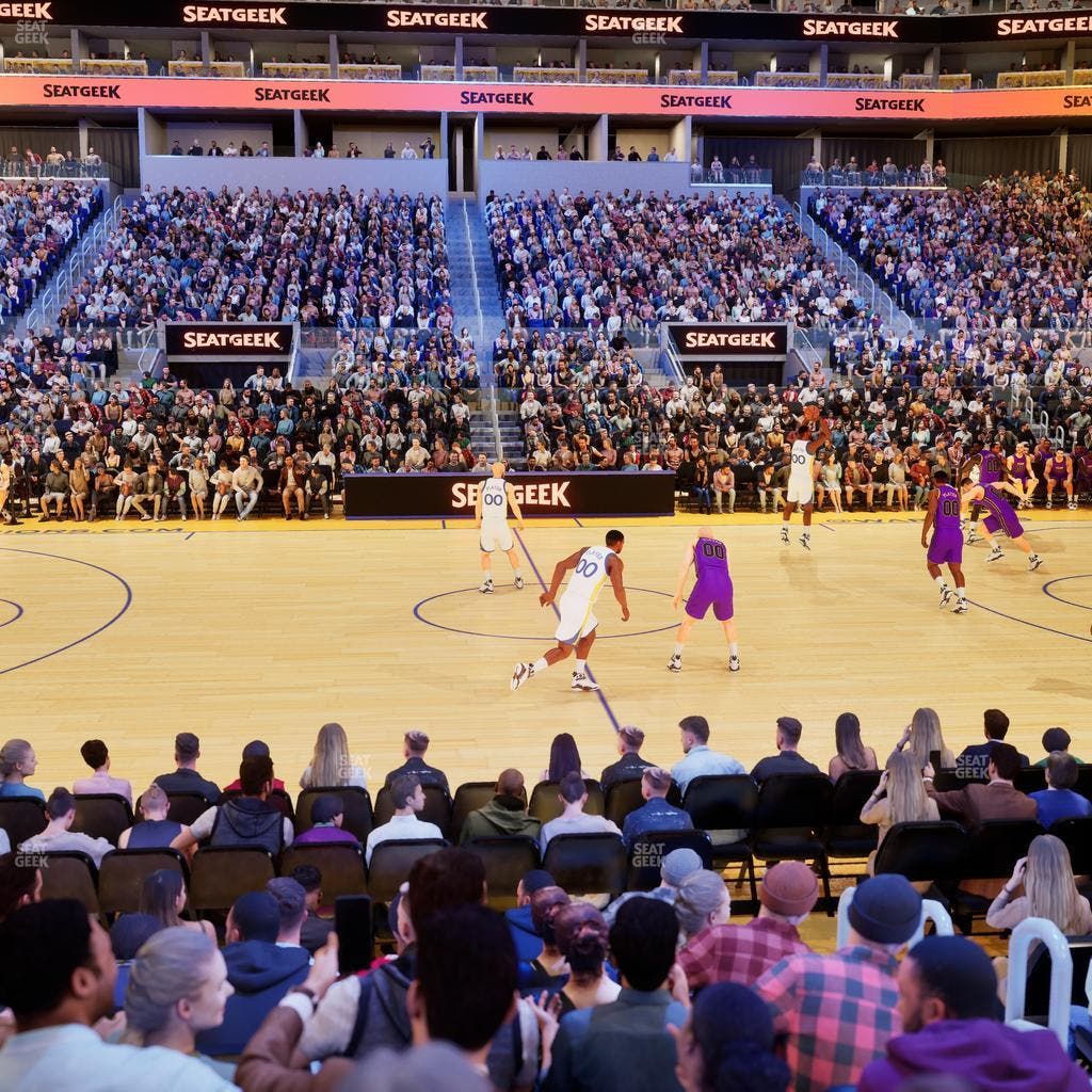 Chase Center - Section Courtside Lounge 25 Seat View