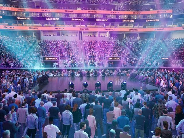 Chase Center - Section Courtside Lounge 25 Seat View