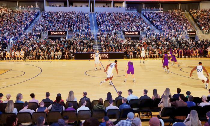 Chase Center - Section Courtside Lounge 25 Seat View