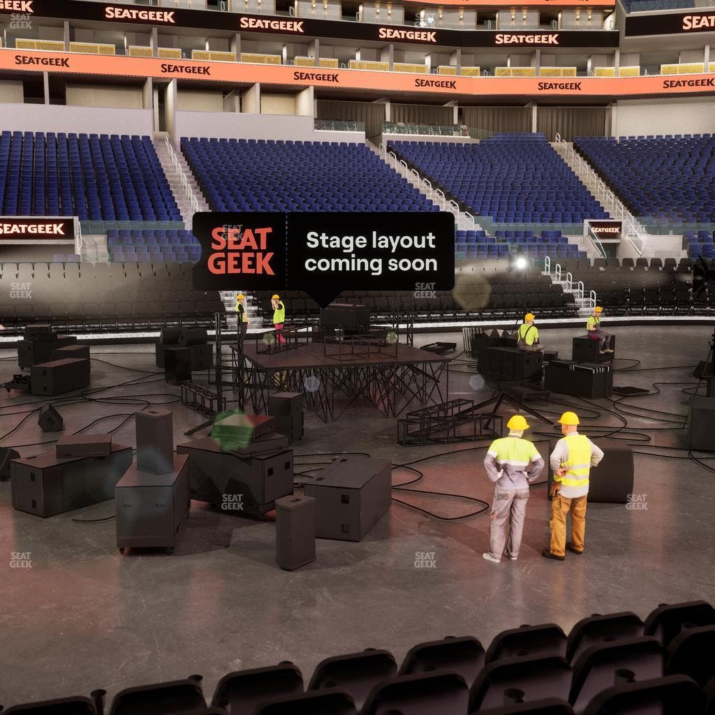 Chase Center - Section Courtside Lounge 25 Seat View