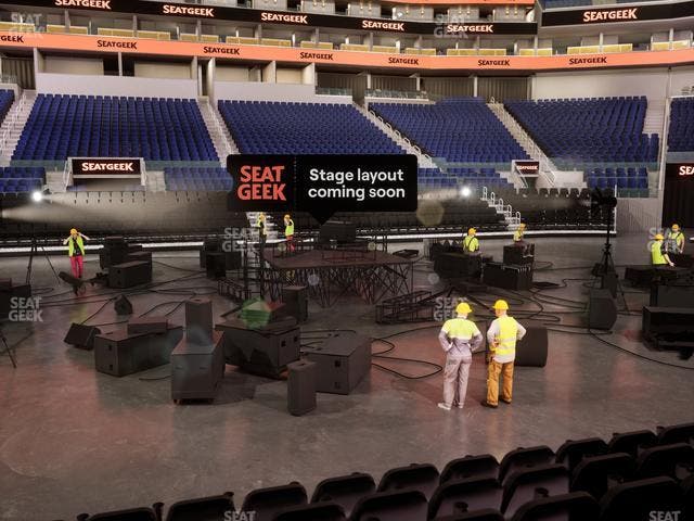 Chase Center - Section Courtside Lounge 25 Seat View