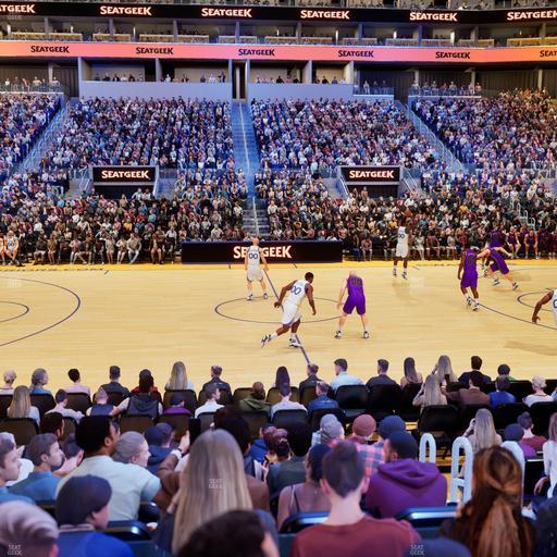 Chase Center - Section Courtside Lounge 26 Seat View