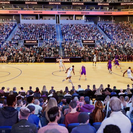 Chase Center - Section Courtside Lounge 26 Seat View