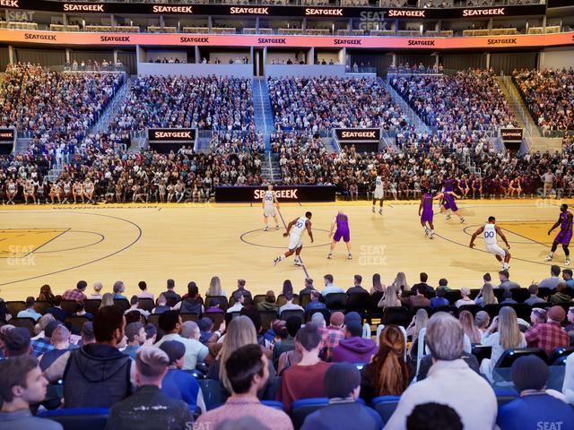 Chase Center - Section Courtside Lounge 26 Seat View