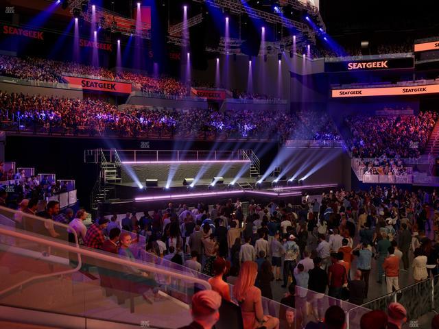 Chase Center - Section Courtside Lounge 26 Seat View