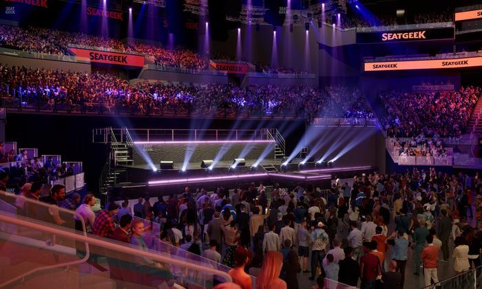 Chase Center - Section Courtside Lounge 26 Seat View